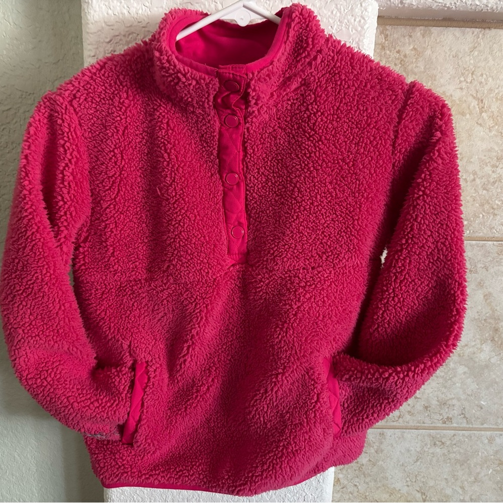 Cuddly Sherpa Pink Fleece Jacket